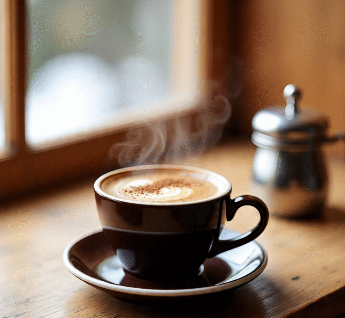 Fresh brew coffee