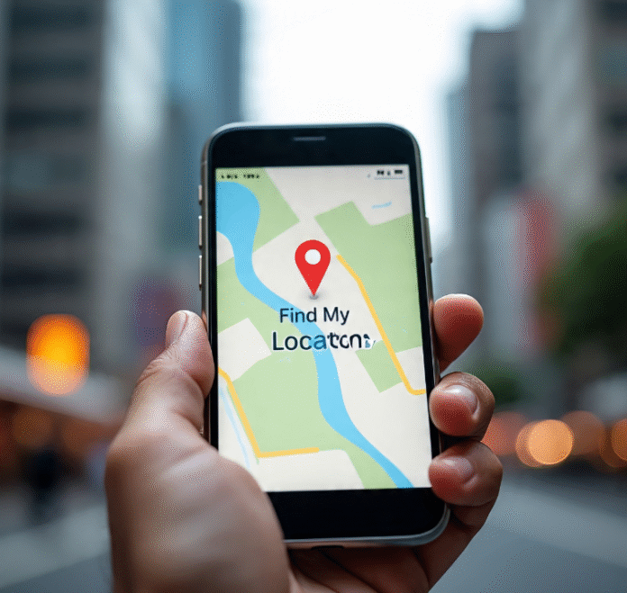 find my location not updating