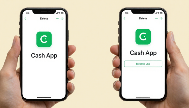 how to delete cash app account