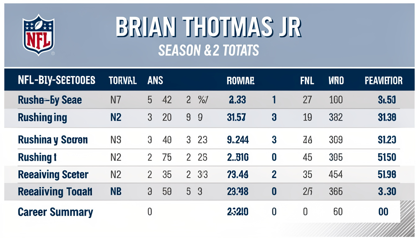 brian thomas jr stats