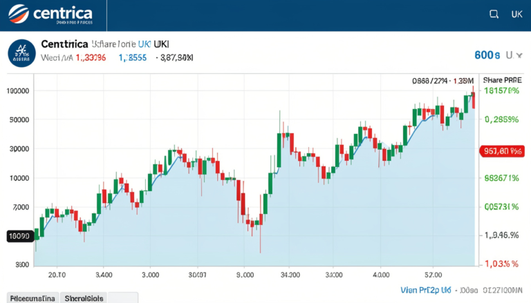 centrica share price uk